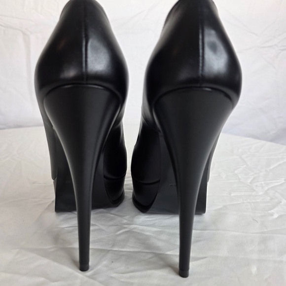 Saint Laurent Classic Black Platform Heels With Box - Size 40! - Picture 8 of 16